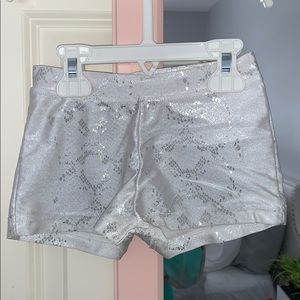 Girls Dance Spandex Shorts